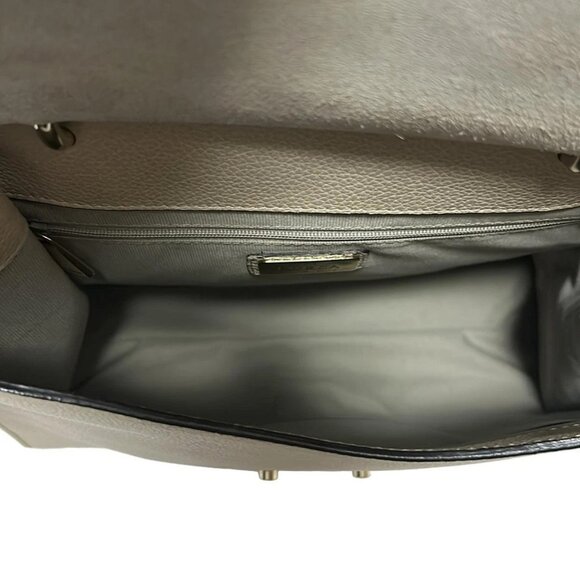 Auth FURLA Julia F6801 Beige Leather - Handbag - Picture 6 of 10